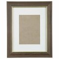 Muebles 8 x 10 in. Skilcraft Walnut Vinyl Certificate Photo Frame MU3209354